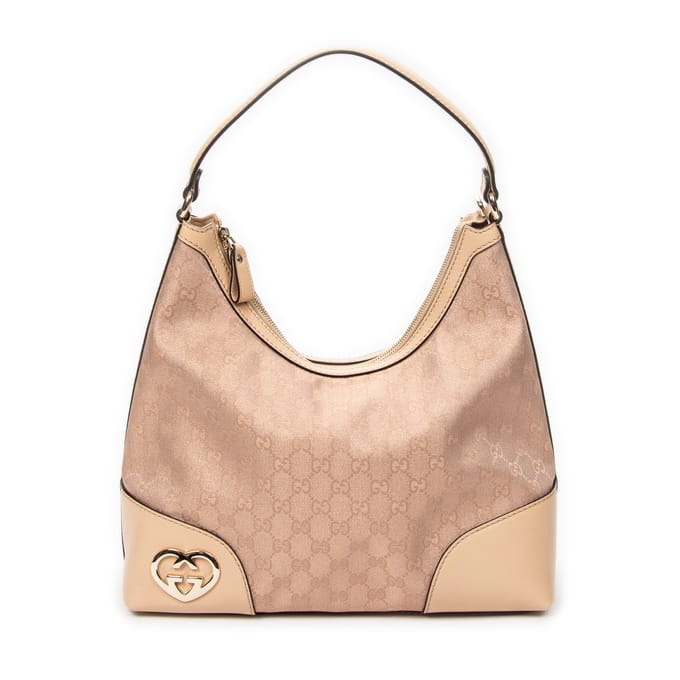 Medium Lovely Heart Hobo   schoudertas