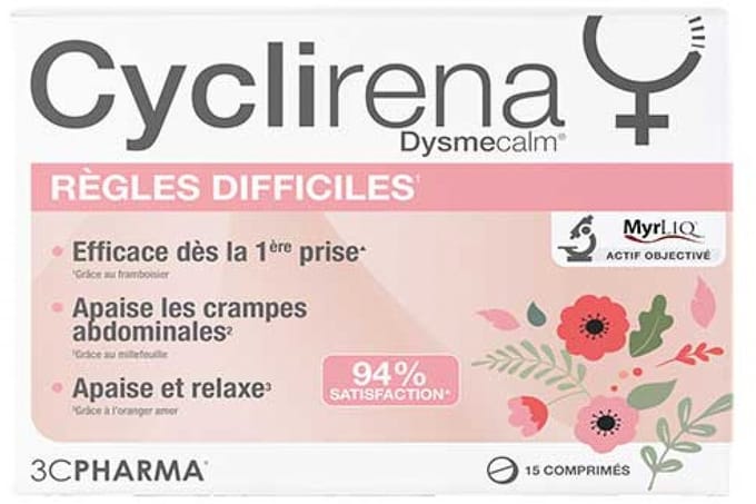 3C Pharma Cyclirena Moeilijke Menstruatie 15 Tabletten