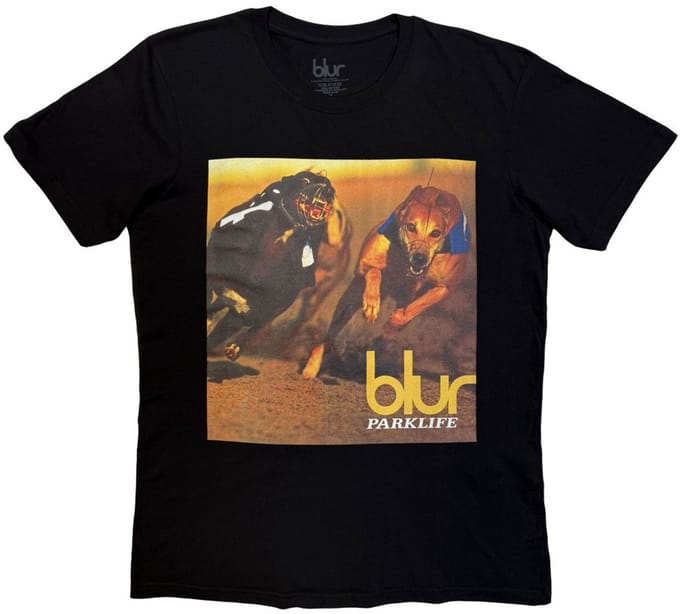 Blur - Parklife Album Heren Tshirt - S - Zwart