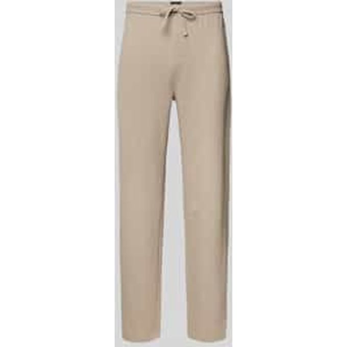 Sweatpants met labeldetail