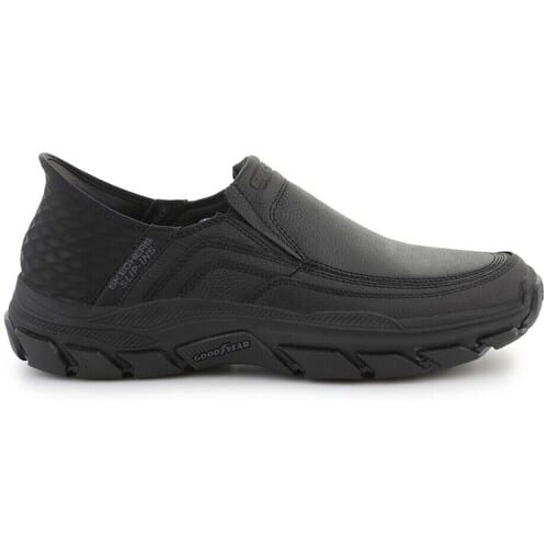Skechers Slip-ins Respected - Elgin Heren Instappers - Zwart - Maat 42