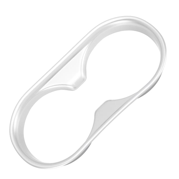 Bekerhouder Afdekking Frame Sierlijst Auto Interieur Accessoires Vervanging voor Mazda CX?5 KF 2017?2021 white