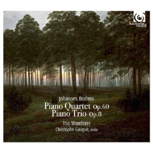 Trio Wanderer, Christophe Gaugué - Brahms: Piano Quartet Op.60 | Piano Trio Op.8 (CD)