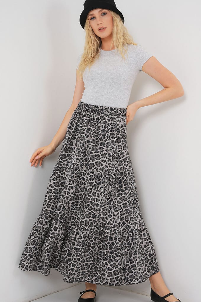 Maxi Rok met Patroonontwerp