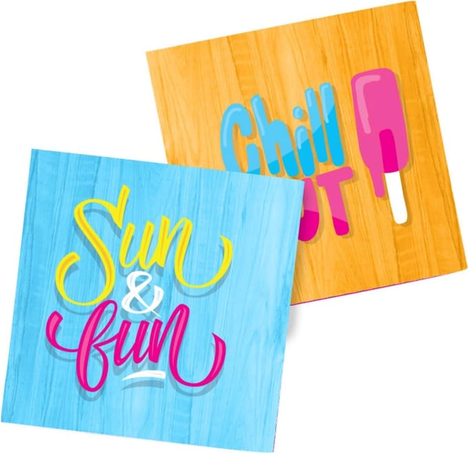 Folat - Servetten - Summer - - (25x25cm - 16 stuks)