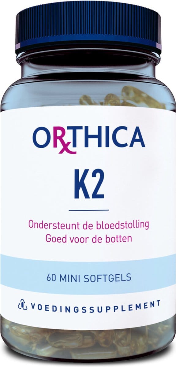 Orthica K2 - Vitamine K - 60 mini softgels