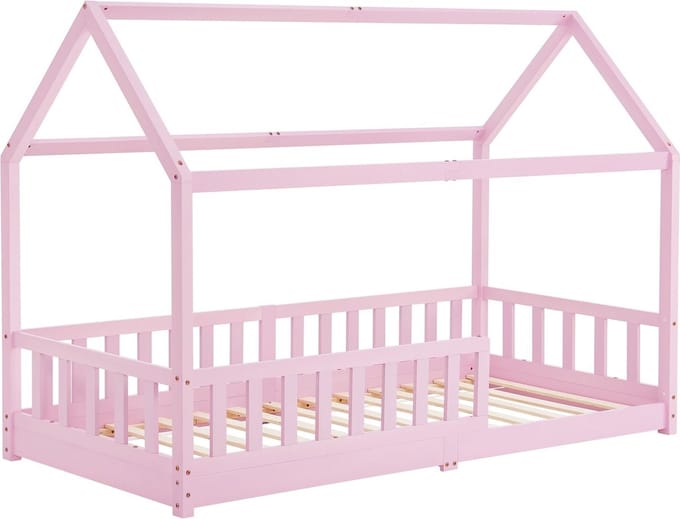 Kinderbed Marli - 90 x 200 cm - Roze