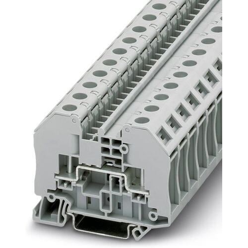Phoenix Contact 3049013 Boutaansluitklem 12.3 mm Boutaansluiting Grijs 50 stuk(s)