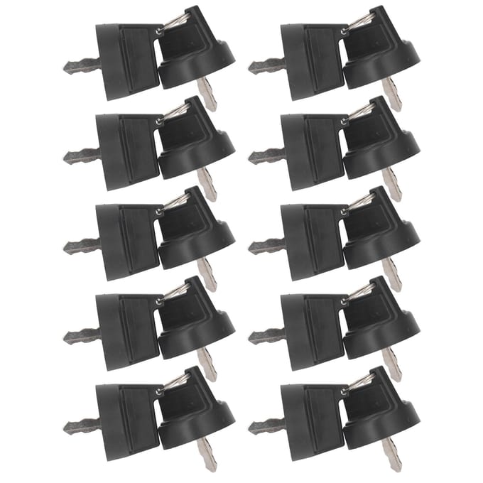 20 STUKS Enkele Cilinder Diesel Generator Start Sleutel Plastic IJzer Motor Slot Ontsteking Start Sleutel voor
