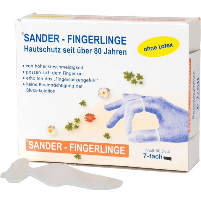 Vingerlingen Sander F7 Wit 50 Covarmed