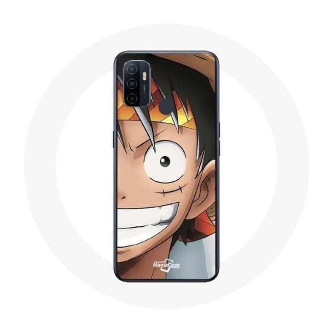 Oppo A53 hoesje Manga Luffy uit één stuk
