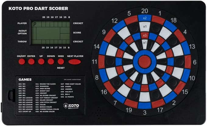 XQ Max Pro Dart Scorer Dublin Elektronische Touch Pad Dart Scorer