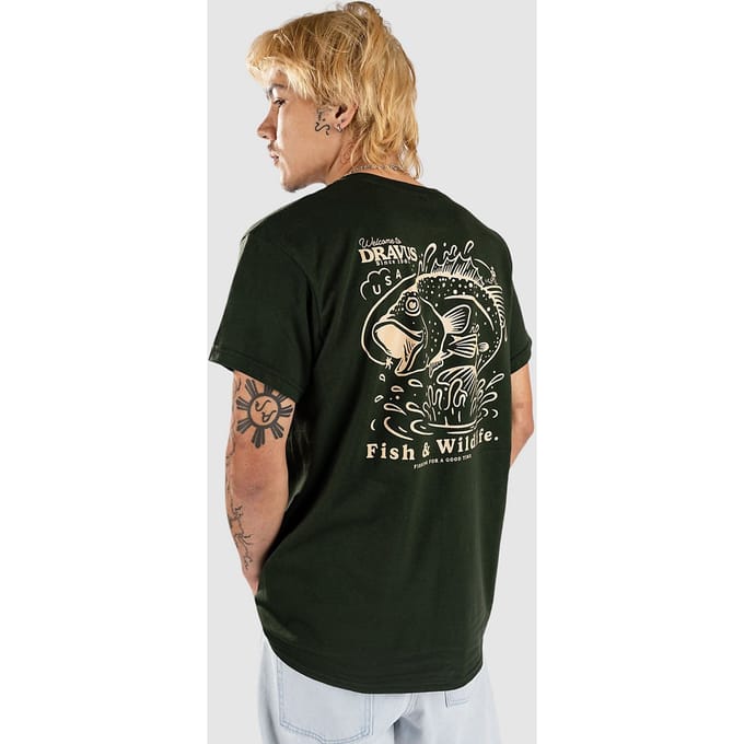Dravus Wild Life T-Shirt groen