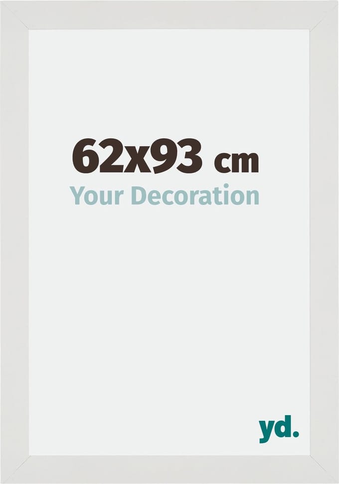 Your Decoration - Fotolijst 62x93 cm - MDF - Wit Mat - Mura