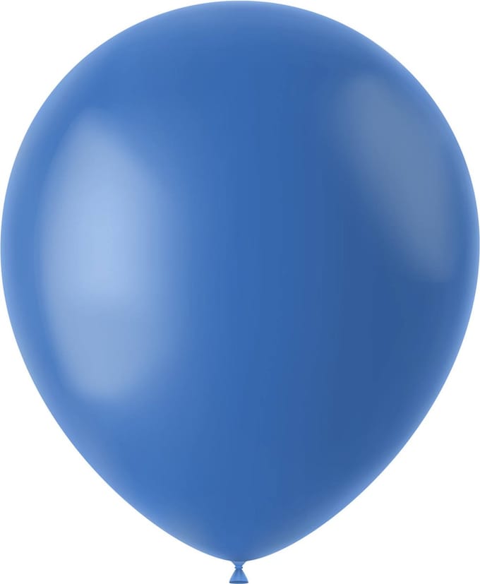 Folat - ballonnen Dutch Blue Mat 33 cm - 10 stuks