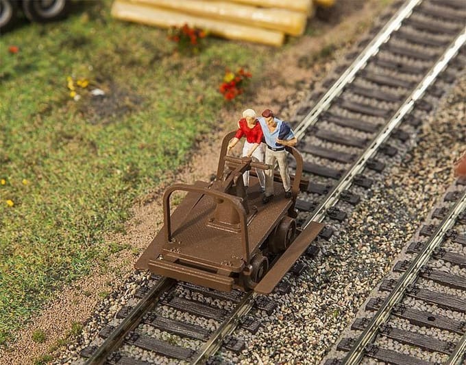Faller - Draisine - modelbouwsets, hobbybouwspeelgoed voor kinderen, modelverf en accessoires