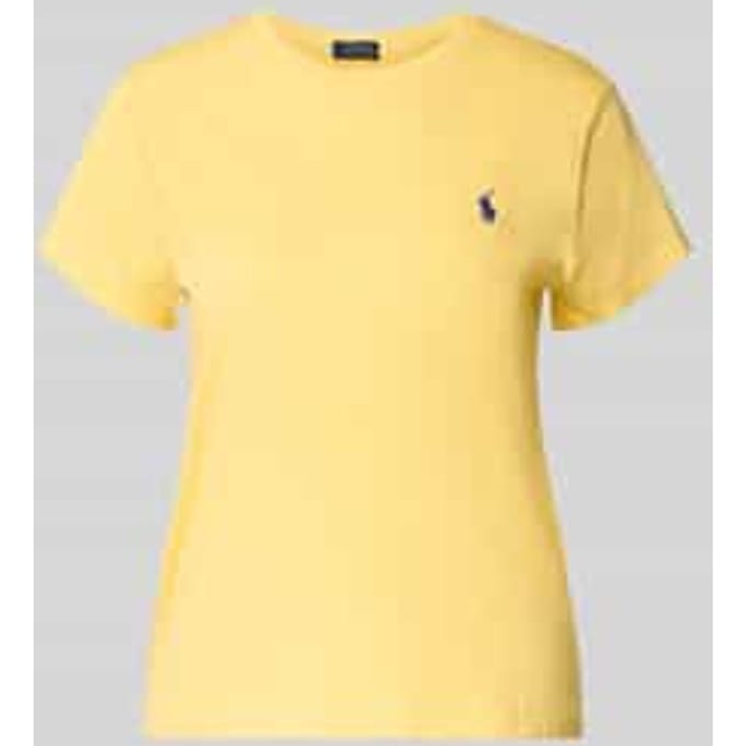 T-shirt met labelstitching