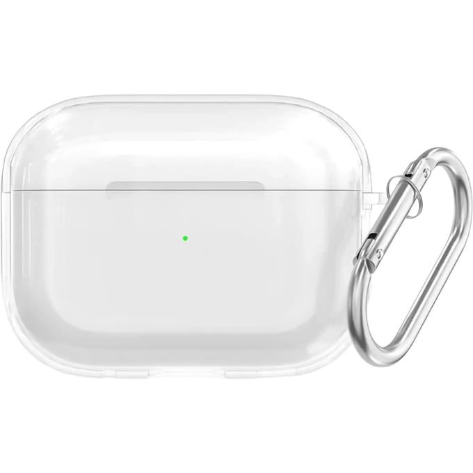 Mocaa AirPods Pro 3 Hoesje met Haak Transparant