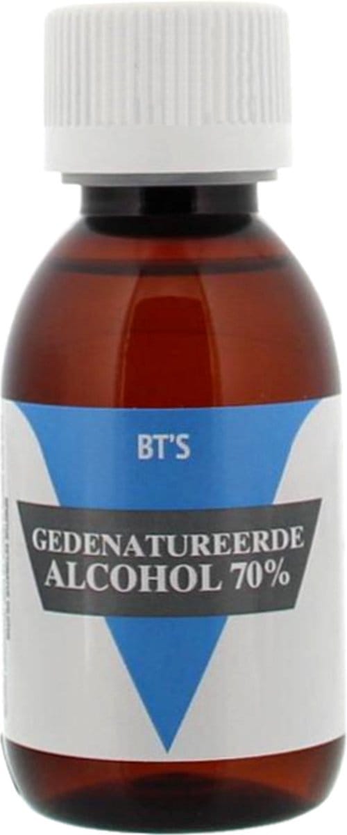 BT'S Alcohol 70% gedenatureerd ethanol 120 Milliliter
