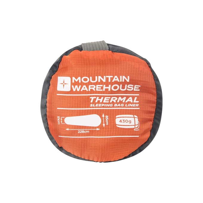 Mountain Warehouse Thermische Slaapzak Voering (Zwart)