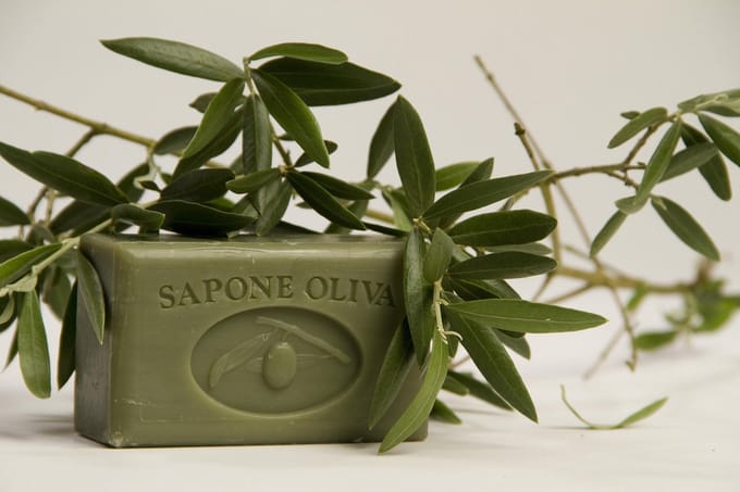 6Sensi - 200 g Groene Marseille Zeep - zeeptablet