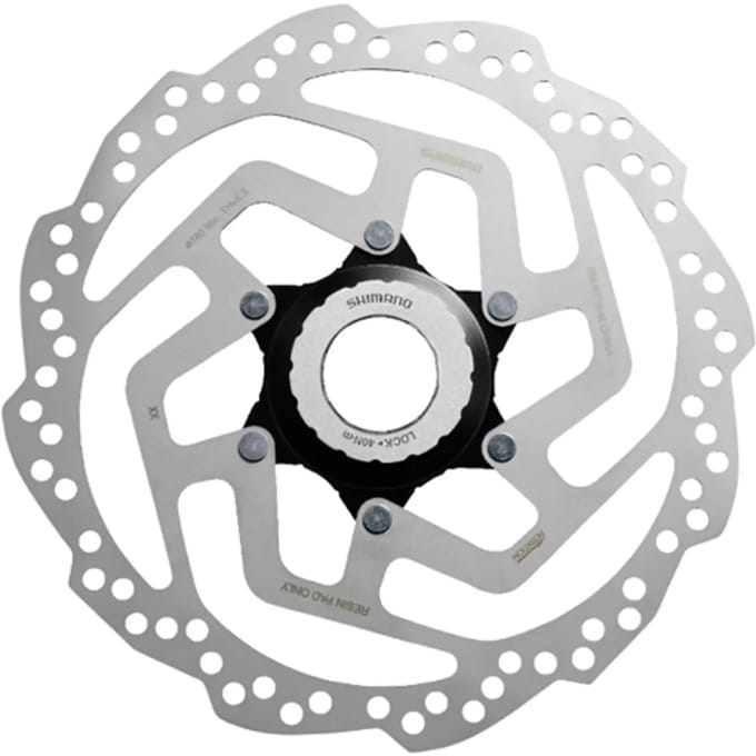 Shimano Remschijf Sm-rt10-m 180 Mm Center-lock Zilver