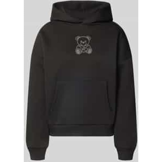 hoodie met siersteentjes