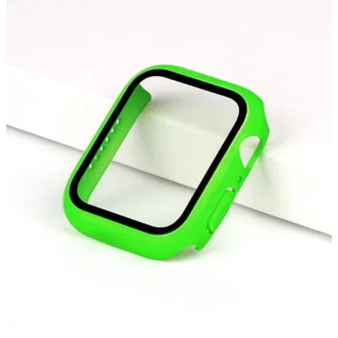2+1 | Apple Watch Hardcase Clypeo - Fluoriserend Groen