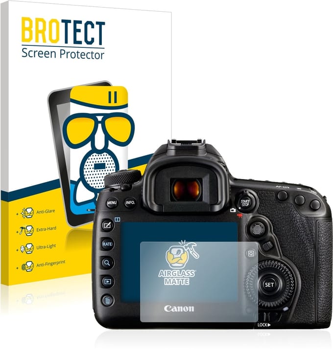 BROTECT - Screenprotector voor Canon EOS 5D Mark IV - Folie Beschermfolie Beschermglas matte