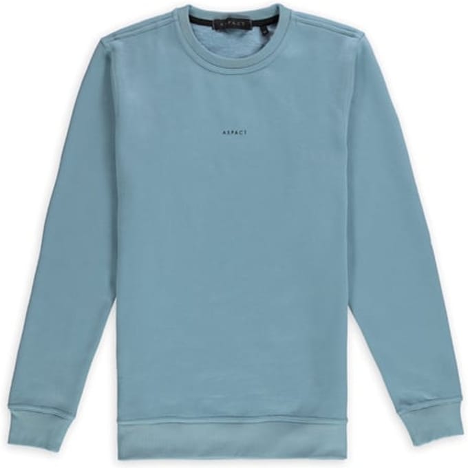 ASPACT  Back Logo Sweater Light Blue Taglia: XXL | Maglioni a maglia Outlet | Unisex | Blu