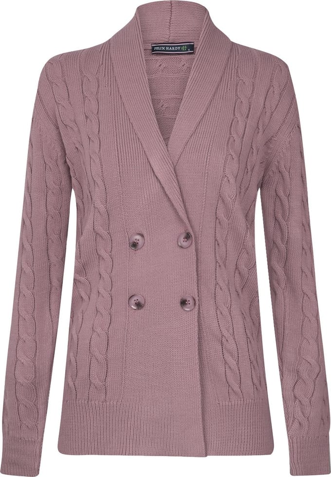 Felix Hardy Gebreide Cardigan - Vest Dames Roze - M