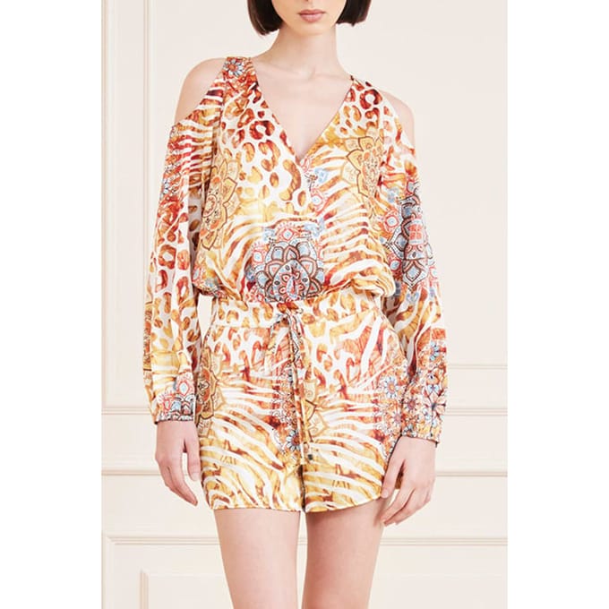GUESS Marciano By  La Boheme Romper La Boheme Print Größe: 36 | Playsuits Outlet | Damen