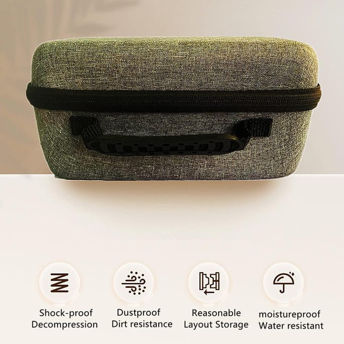 Étui de transport, boîte de rangement Portable de remplacement pour Samsung le projecteur Freestyle gris