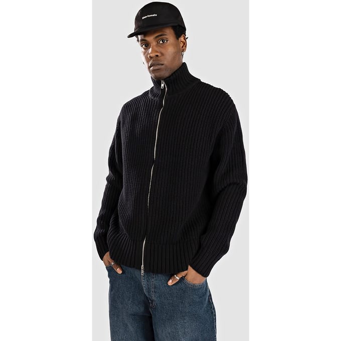 Redefined Rebel RRAron Knit Regular Fit Gebreide Trui zwart