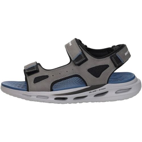 Skechers Orvan SD - Gamble Sandalen - donkergrijs - Maat 48.5
