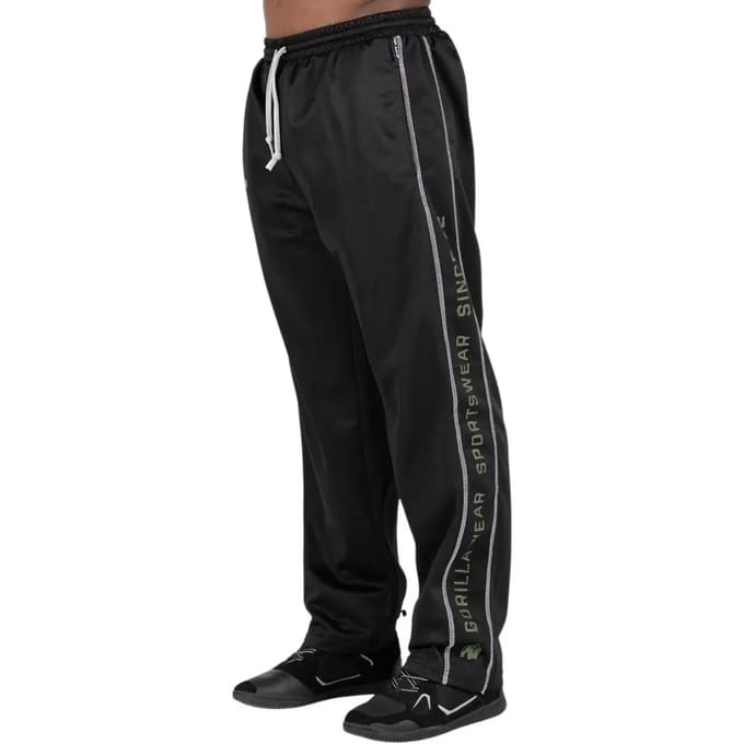 Gorilla Wear Functional Mesh Trainingsbroek - Zwart / Groen - S/M