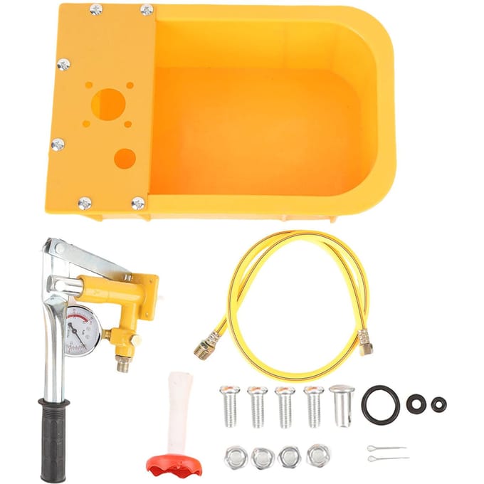 Handmatige Waterdruktestpomp met Manometer G1/2 Standaard Draadconnector Waterleidinglekkage