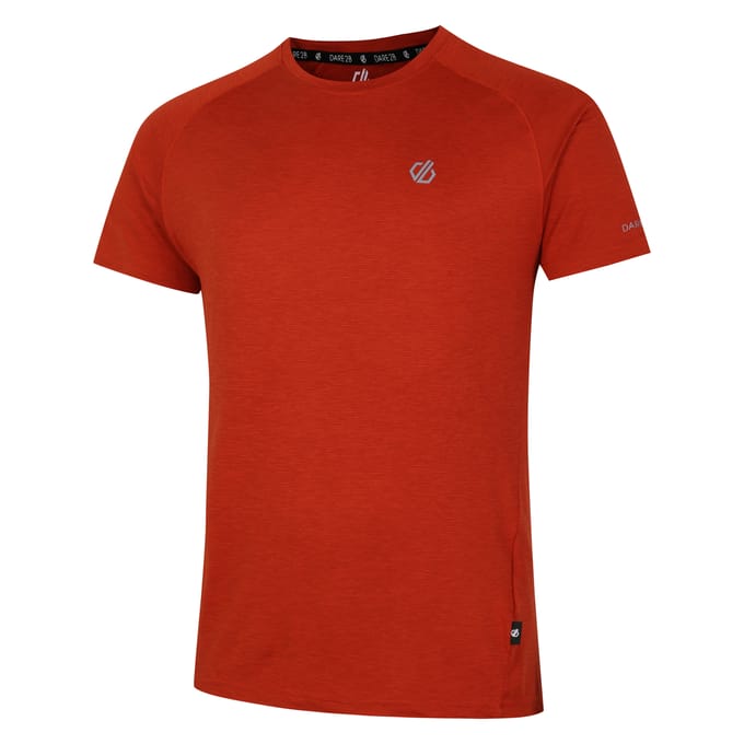 Dare 2B Heren Persist Marl T-shirt (Kaneel)