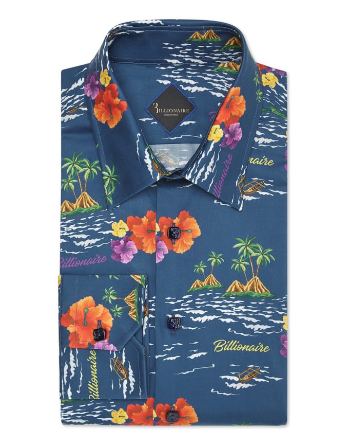 Overhemd Slim Fit Palms