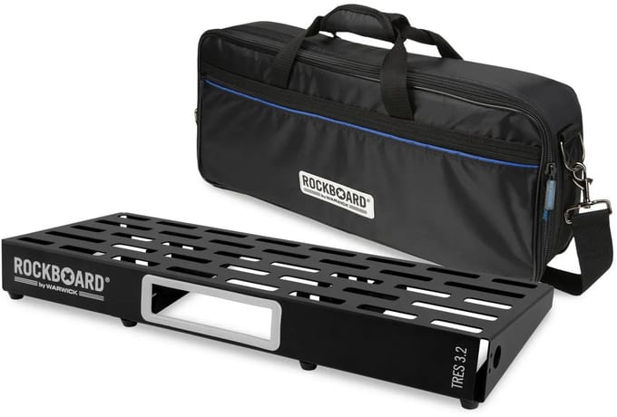 Rockboard Tres 3.2 with Gigbag - Pedalboard voor gitaren
