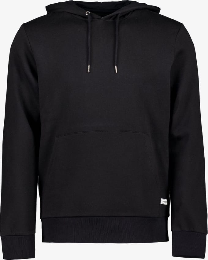 Produkt zwarte heren hoodie - Maat S
