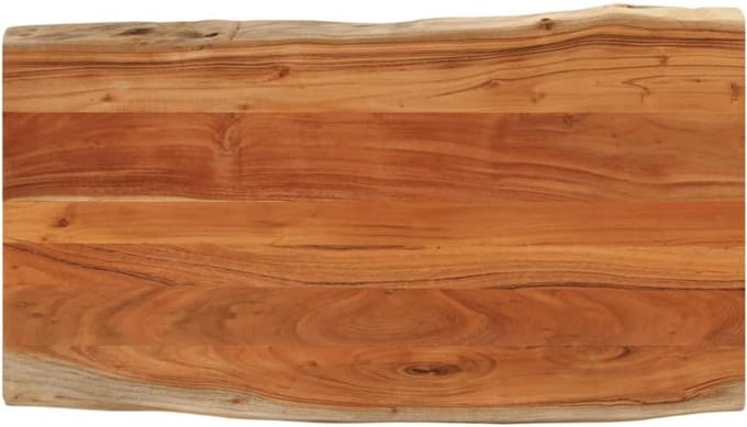 Acaciahouten Tafelblad Rechthoekig 110x60 cm