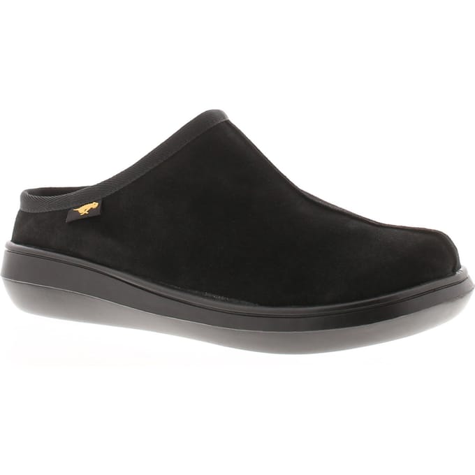 Women's Rocket Dog Sugar Glider Suede Mule Slippers in Black