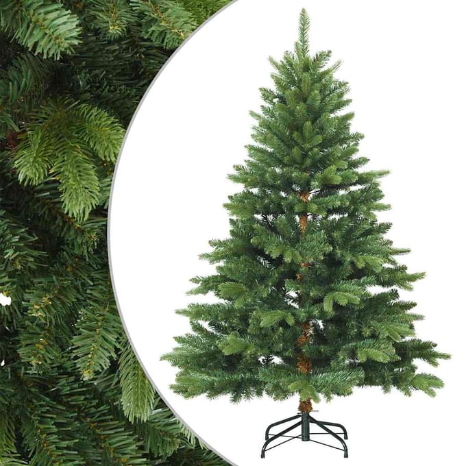 vidaXL Kunstmatige Inklapbare Kerstboom Groen 150 cm PVC en PE
