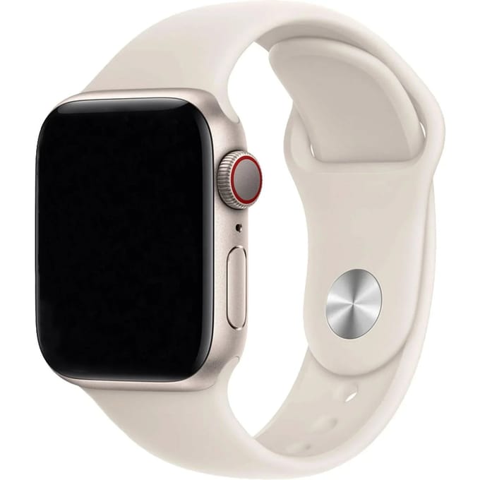2+1 | Apple Watch Bandje Ovaro - Siliconen - Sterrenlicht