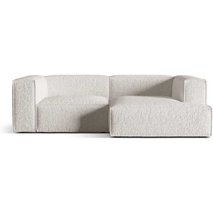 Hoekbank Nuria 3-zits rechts bouclé | Micadoni