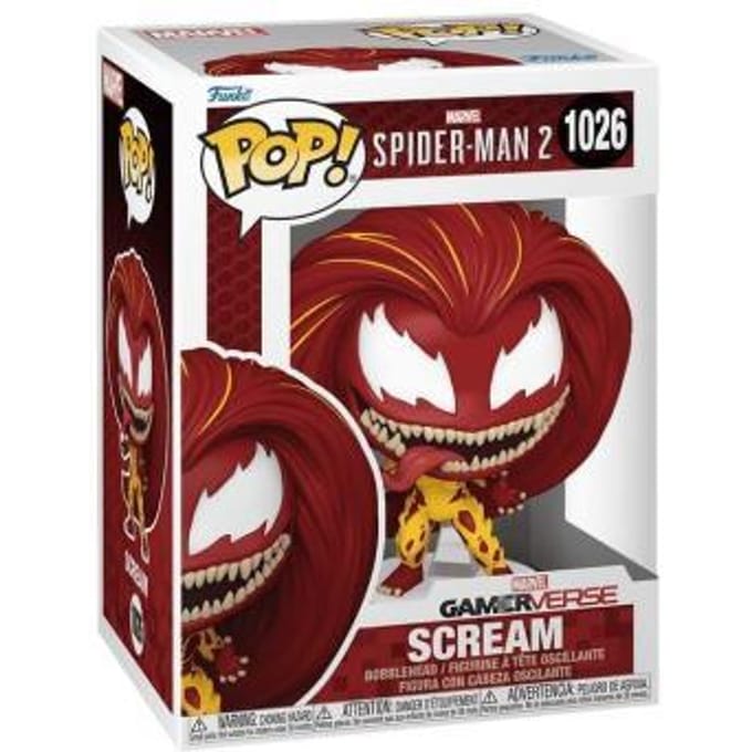 POP! Figures ! Marvel Spider-Man 2 - XXX Scream Speelpoppen