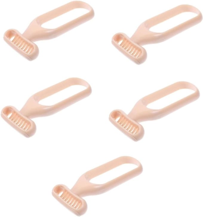Lichaamshaartrimmer Set - Scheermachine - Gladde Huid - Minimaliseert Irritatie - 5 Stuks - Beige