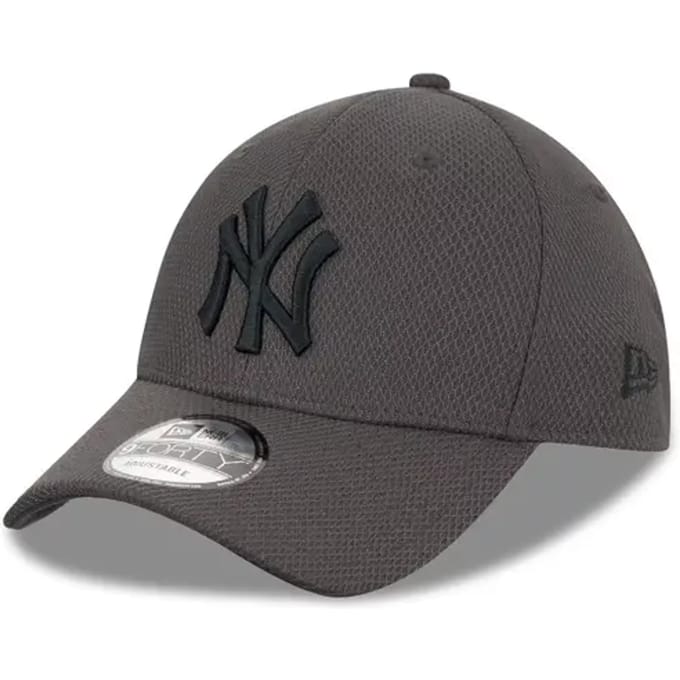New Era New York Yankees Mlb 9forty Diamond Adjustable Pet Grijs Man