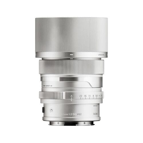 SIGMA 65mm f/2 DG Contemporary Silber Objektiv, kompatibel mit L-Mount